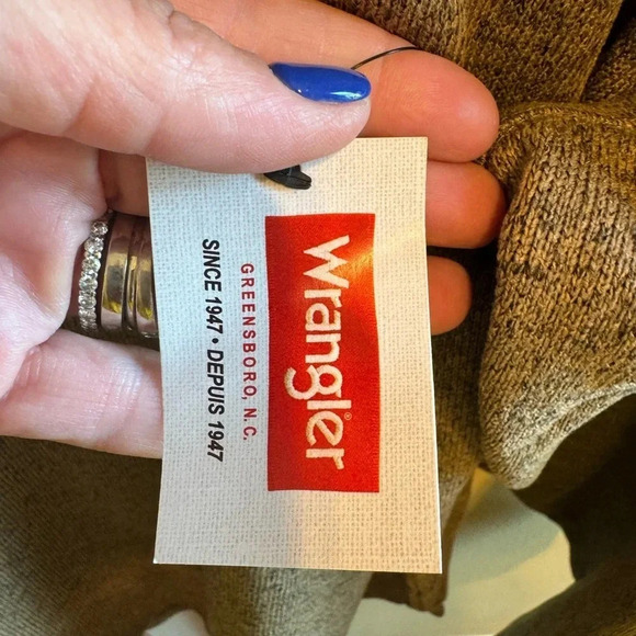 Wrangler Authentic Quarter Zip Pullover Sz XXL - Picture 7 of 14